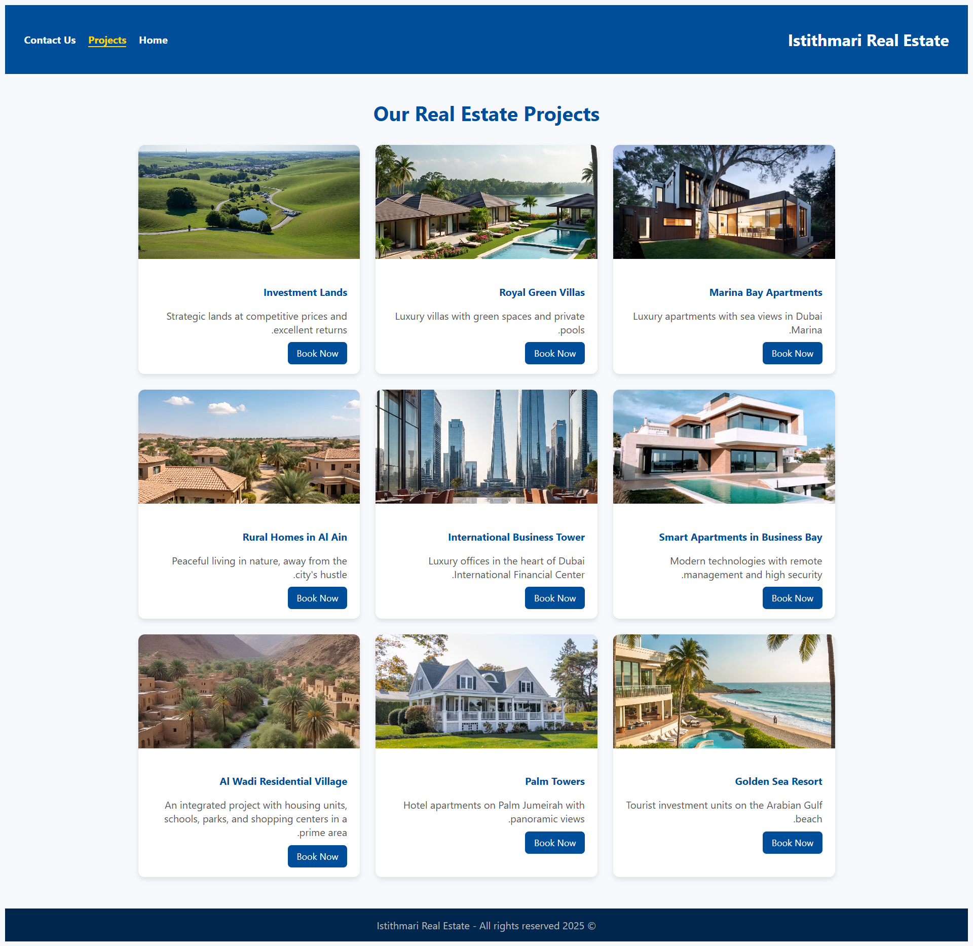 Dubai Real Estate Platform