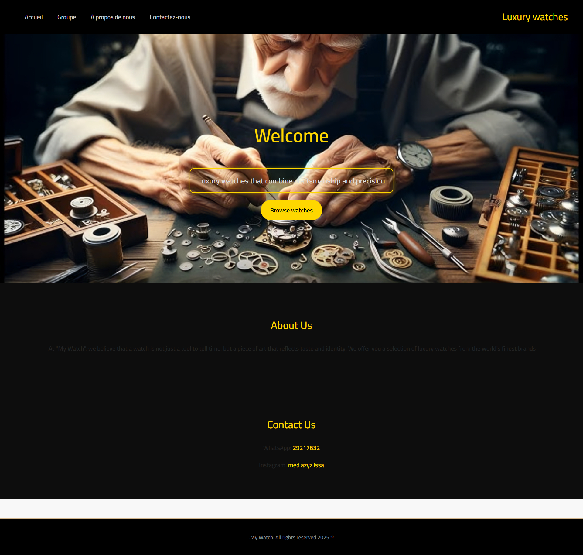 Luxury Watches Marketplace